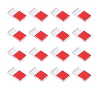PATIKIL Clips de Tira de Luces LED 30 Piezas Adhesivas con Abrazadera de Cable Y Soporte de Montaje para Fijar Tiras de Luz de 0.47 Pulgadas/12 mm de Ancho