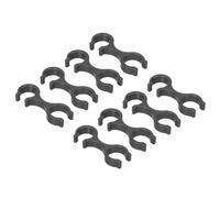 PATIKIL Clips para Bastones de Senderismo, 8 Piezas Accesorios para Bastones de Caminata Conector de Doble Hebilla para Excursionismo y Camping al Aire Libre