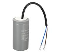 PATIKIL Condensador De Arranque CD60 150uF 110-250V 2 Cables 50/60Hz Para Motor De Compresor De Aire Inicio Y Funcionamiento 100x50mm Gris