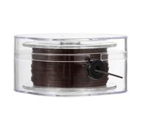 PATIKIL Cordón Elástico para Pulseras, 0.8 mm x 90 m Cordón Elástico para Pulseras Estirable para Cuentas De Semillas, Joyería Y Fabricación De Pulseras, Marrón