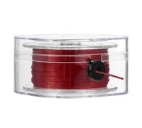 PATIKIL Cordón Elástico para Pulseras, 0.8mm x 98-Yardas Cordón Elástico para Pulseras Estirable para Cuentas De Semillas, Joyería Y Fabricación De Pulseras, Rojo Burdeos