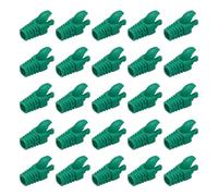 PATIKIL Cubierta de conector de enchufe RJ45, 50 piezas Cat5, Cat5E, Cat6, Cat7, para portátiles, computadoras de escritorio, routers, Smart TV, cámaras de red, impresoras, color verde