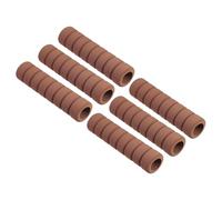 PATIKIL Cubierta de Espuma EVA para Manija de Puerta, 6 Piezas Cubiertas en Espiral para Perillas de Puerta Anti-Colisión Protectoras de Manijas de Puerta para Dormitorios Baños, Marrón
