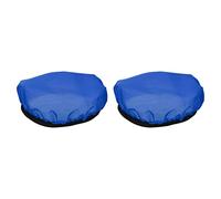 PATIKIL Cubierta de lámpara difusora suave de 18 cm, paquete de 2 unidades, difusor de tela, reflector estroboscópico, calcetín para luz de flash, plato de belleza, estudio de fotografía, color azul