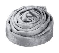 PATIKIL Cubierta de Tela de Terciopelo para Cadena de Araña de 1.97 Pulgadas, 1 Pieza de Funda de Tela de Terciopelo para Cadenas de Araña, Columpios, Cables, Gris