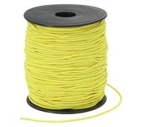 PATIKIL Cuerda Elástica para Pulseras 109 Yardas / 100m, 1.5mm Cordón Elástico para Hacer Joyas, Collares, Abalorios y Manualidades DIY, Amarillo