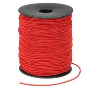 PATIKIL Cuerda Elástica para Pulseras 109 Yardas / 100m, 1.5mm Cordón Elástico para Hacer Joyas, Collares, Abalorios y Manualidades DIY, Rojo