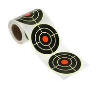 PATIKIL Disparos Objetivos Pegatinas 3“, 100 Paquete Adhesivo Fluorescente Salpicaduras Objetivos para Disparo Practica, Verde 3 Círculos