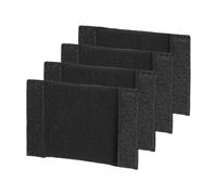 PATIKIL Divisor de Bolsa de Cámara, 4Pcs 14cmx9.6cmx1.4cm Almohadilla Separadora de Bolsa de Cámara A Prueba de Golpes Protector de Lentes para Cámara Organizadora Universales, Negro