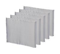 PATIKIL Divisor de Bolsa de Cámara, 5Pcs 14.5cmx10cmx1cm Almohadilla Separadora de Bolsa de Cámara A Prueba de Golpes Protector de Lentes para Cámara Organizadora Universales Cojín, Gris