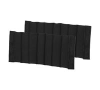 PATIKIL Divisor de Bolsa para Cámara, 2Pcs 22cmx12cmx0.8cm Almohadilla Separadora A Prueba de Golpes para Bolsa de Cámara Protectora de Lentes para Cámara Organizador Universal, Negro