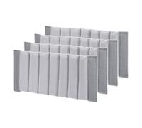 PATIKIL Divisor de Bolsa para Cámara, 4Pcs 26.5cmx12.5cmx1.4cm Almohadilla Separadora A Prueba de Golpes para Bolsa de Cámara Protectora de Lentes para Cámara Organizadora Universal, Gris