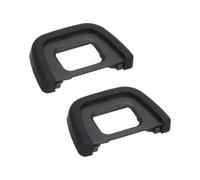 PATIKIL DK-23 Visor Ocular Protector De Ojo, 2 Piezas Protector De Ojo para Cámara Accesorios De Reemplazo para Nikon Bloquea Destellos Y Protección contra Rayaduras por Luz Solar, Negro