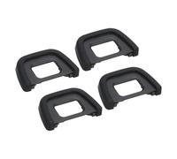 PATIKIL DK-23 Visor Ocular Protector Ocular, 4 Piezas Protector Ocular para Cámara Accesorio De Reemplazo para Nikon Bloquea Destellos Y Luz Solar Protección contra Arañazos, Negro