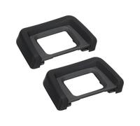 PATIKIL DK-24 Visor Ocular Protector Ocular, 2 Piezas Protector Ocular para Cámara Accesorios De Reemplazo para Nikon Bloquea Destellos Y Protección contra Rayaduras por Luz Solar, Negro