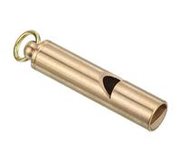 PATIKIL Emergencia Silbatos, Seguridad Silbato con Llavero Latón Exterior Supervivencia Silbato Super Fuerte para Campamento Senderismo Caza