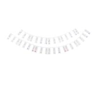 PATIKIL Etiqueta de Notas para Teclado de Piano, 61 Teclas, Silicona Removible, sin Necesidad de Pegatinas, Guía de Notas, Base Luminosa con Texto de Colores