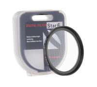 PATIKIL Filtro De Estrella De 43 Mm, Filtro De Lente De Estallido Estelar De 8 Puntos Efecto De Centelleo Variable Lente Óptica Ultra Delgada, Negro