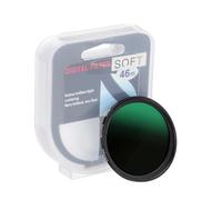 PATIKIL Filtro De Niebla De 46 mm, Filtro De Difusión Suave Onírico Filtro De Efecto Niebla para Lente De Cámara Vidrio Óptico Delgado con Tapa De Lente para Video, Negro
