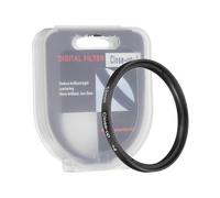 PATIKIL Filtro Macro De Acercamiento De 52mm +4 Dioptrías De Aumento con Tapa para Cámara Negro