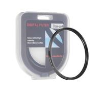 PATIKIL Filtro Macro De Acercamiento De 77 Mm +4 Dioptrías De Aumento con Tapa para Cámara Negro
