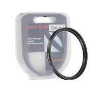 PATIKIL Filtro Macro De Primer Plano De 58 Mm +4 Aumento De Dioptrías con Tapa para Cámara Negro