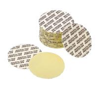 PATIKIL Forro de tapa de espuma de 38 mm, paquete de 50 sellos sensibles a la presión resistentes a la presión con parte trasera de papel a prueba de polvo para tapas de botellas