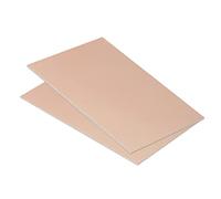 PATIKIL FR4 Único Lado Cobre Revestido, 2 Paquete 70 x 50 x 0,8mm PCB Laminado Circuito Placa para Industria Soldadura Mantenimiento Bricolaje