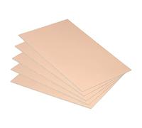 PATIKIL FR4 Único Lado Cobre Revestido, 5 Paquete 150 x 100 x 0,8mm PCB Laminado Circuito Placa para Industria Soldadura Mantenimiento Bricolaje