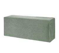 PATIKIL Funda para Aire Acondicionador Cubierta 35-37 Pulgadas Tejido Elástico Tela Prueba Polvo para Pared Montaje Unidades Dividido Interior AC Cubiertas, Verde