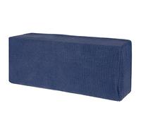 PATIKIL Funda para Aire Acondicionador Cubierta 35-37 Pulgadas Tejido Elástico Tela Prueba Polvo para Pared Montaje Unidades Dividido Interior AC Cubiertas, Oscuro Azul