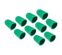 PATIKIL Goma Dedo Punta Verde S Tamaño Silicona Pulgar Protector 10pcs