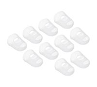 PATIKIL Goma Dedo Puntas, 30 Paquete Silicona Pulgar Dedo Punta Protector Cubiertas Almohadillas Dedal para Guitarra Tocar Oficina Cuenta Costura, Tamaño Transparente XS