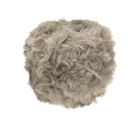 PATIKIL Hilo de Pelo Sintético, 64m/70yds Ovillo de Lana 100g Peludo de Ganchillo Esponjoso Suave de Poliéster Chunky Fluffy para Alfombra Suéter Bufanda, Caqui