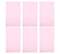 PATIKIL Hoja de Lectura Guiada Tamaño A4 6 Filtros de Gel de Corrección de Iluminación de Colores Superpuestos Transparentes para Aula y Estudio Fotográfico Rosa