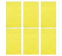 PATIKIL Hoja de Lectura Guiada Tamaño A4 6 Filtros de Gel de Corrección de Iluminación de Colores Superpuestos Transparentes para Aula y Estudio Fotográfico Amarillo