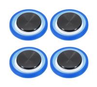 PATIKIL Joystick de juego para teléfono móvil, 4 unidades, con control de juego en espiral esmerilado, pantalla táctil con caja de almacenamiento para tableta móvil, teléfono inteligente, color azul