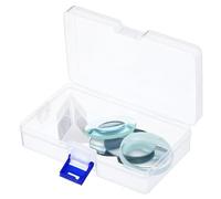 PATIKIL Juego de Lentes Ópticas 6 Piezas Lente Biconvexa Lente Bicóncava Lente de Prisma Espejo Convexo Espejo Cóncavo Espejo Plano para Enseñanza de Física Claro