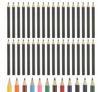PATIKIL Lápices De Colores, Lápices Negros Para Dibujar Con Minas A Base De Aceite Suministros Para Álbumes De Recortes Artísticos Para Libros De Colorear Para Adultos, 36 Pcs