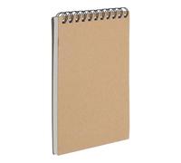 PATIKIL Libreta de Bocetos con Espiral Superior de 8 x 6" Y 160Gsm, 60 Páginas 30 Hojas 1 Unidad Cuaderno de Bocetos Retro con Espiral para Artistas Dibujo Pintura Escritura