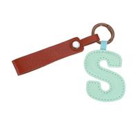 PATIKIL Llavero con letra inicial, de piel sintética, con letra A-Z, llavero lindo para bolso, bolsos, mochilas, accesorios, colgantes, regalos