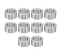 PATIKIL M12 Separadores de Aluminio, 10pcs Espaciador Redondo de Metal Espaciadores Metálicos de Aleación de Aluminio para M12 Tornillo Pernos, 9.5x12.7x20mm (L*ID*OD)