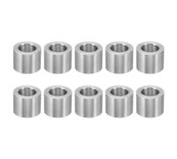 PATIKIL M12 Separadores de Aluminio, 10pcs Espaciador Redondo de Metal Espaciadores Metálicos de Aleación de Aluminio para M12 Tornillo Pernos, 15.9x12.7x20mm (L*ID*OD)