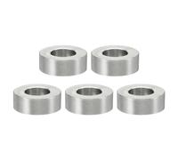 PATIKIL M5 Separadores de Acero Inoxidable, 5pcs Espaciador Redondo de Metal Espaciadores Metálicos de Acero Inoxidable para M5 Tornillo Pernos, 4x5.2x10mm (L*ID*OD)