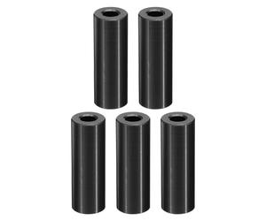 PATIKIL M6 Separadores de Aluminio 5 Piezas Separadores Metálicos de Aluminio 1/4" ID x 1/2" OD x 1-1/2" L Separador de Tornillo de Aluminio Redondo para Tornillos de 1/4" o M6