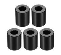 PATIKIL M6 Separadores de Aluminio 5 Piezas Separadores Metálicos de Aluminio 1/4" ID x 1/2" OD x 1/2" L Separadores Redondos de Tornillo para Tornillos de 1/4" o M6