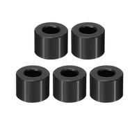 PATIKIL M6 Separadores de Aluminio 5 Piezas Separadores Metálicos de Aluminio 1/4" ID x 1/2" OD x 3/8" L Separador Redondo de Aluminio para Tornillos de 1/4" o M6