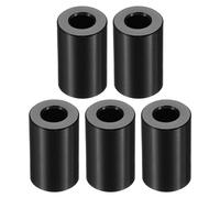 PATIKIL M6 Separadores de Aluminio 5 Piezas Separadores Metálicos de Aluminio 1/4" ID x 1/2" OD x 7/8" L Separador de Tornillo de Soporte Redondo para Tornillos de 1/4" o M6