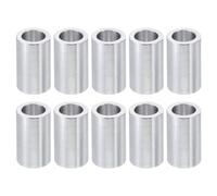 PATIKIL M8 Separadores de Aluminio, 10pcs Espaciador Redondo de Metal Espaciadores Metálicos de Aleación de Aluminio para M8 Tornillo Pernos, 20x8.2x12mm (L*ID*OD)