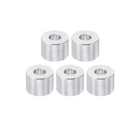 PATIKIL M8 Separadores de Aluminio, 5pcs Espaciador Redondo de Metal Espaciadores Metálicos de Aleación de Aluminio para M8 Tornillo Pernos, 15x8.5x20mm (L*ID*OD)